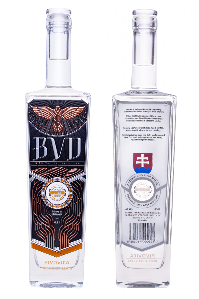 BVD Pivovica destilat 0,5l 45%